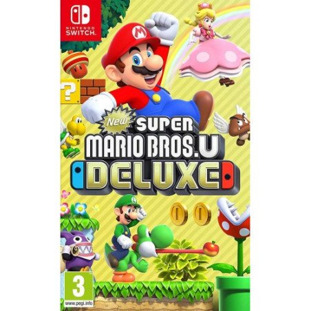 SUPER MARIO BROS. U DELUXE NINTENDO SWITCH naudotas