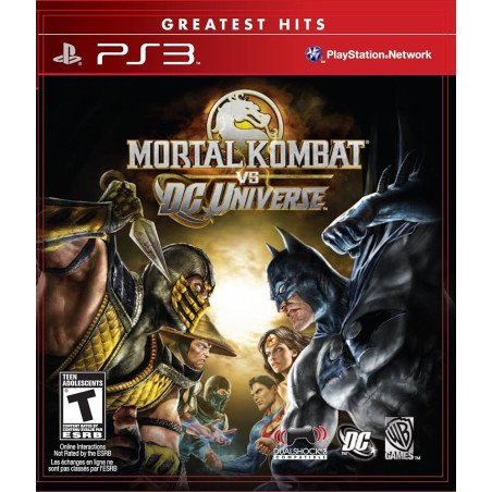 MORTAL KOMBAT VS DG UNIVERSE PS3 naudotas