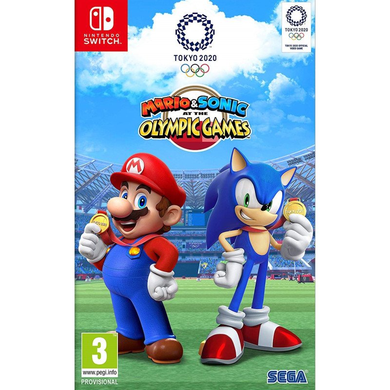 MARIO & SONIC NINTENDO SWITCH NAUJAS