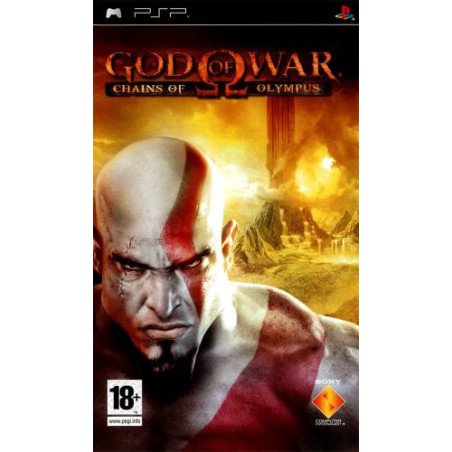 GOD OF WAR: CHAINS OF OLYMPUS PSP naudotas