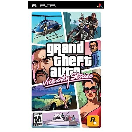 GRAND THEFT AUTO: VICE CITY STORIES PSP naudotas