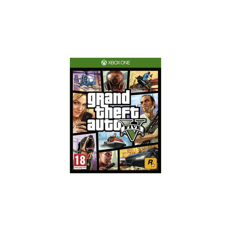 GRAND THEFT AUTO 5 GTA V XBOX ONE naudotas