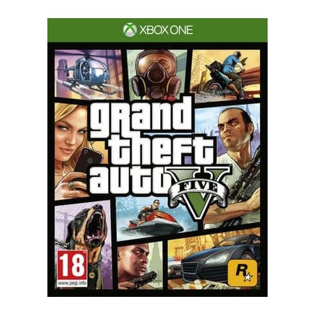 GRAND THEFT AUTO 5 GTA V XBOX ONE naudotas