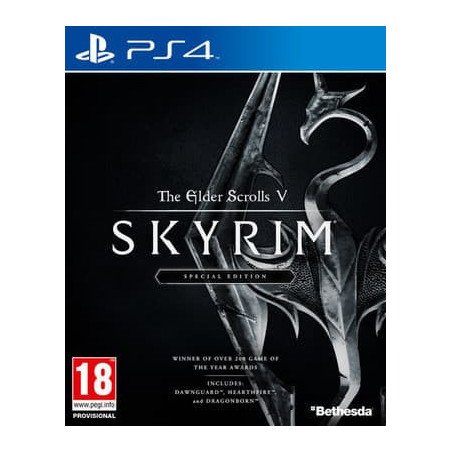 THE ELDER SCROLLS V: SKYRIM SPECIAL EDITION PS4 naudotas