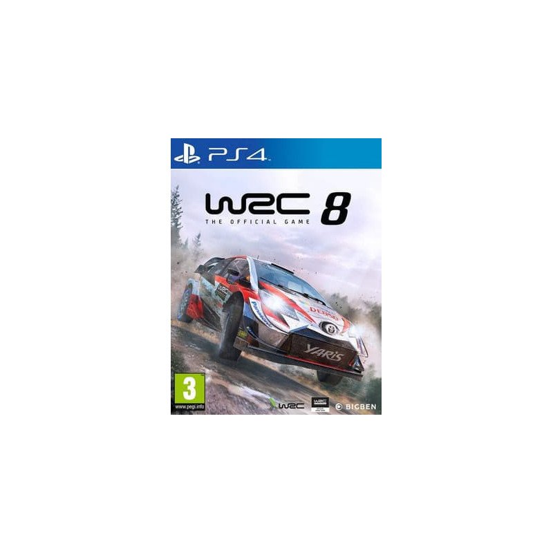 WRC 8 PS4 naudotas