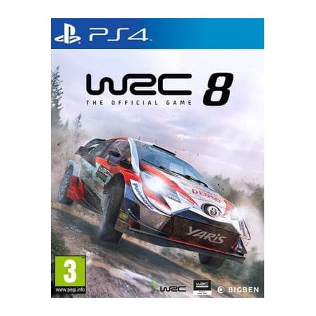 WRC 8 PS4 naudotas