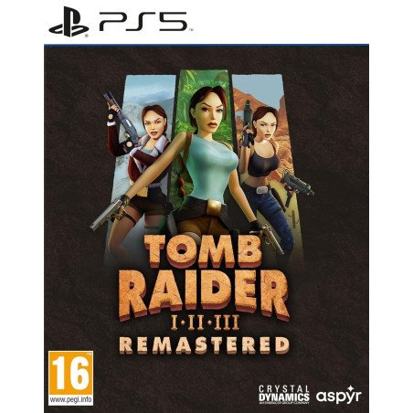 TOMB RAIDER I-III: REMASTERED PS5 NAUJAS