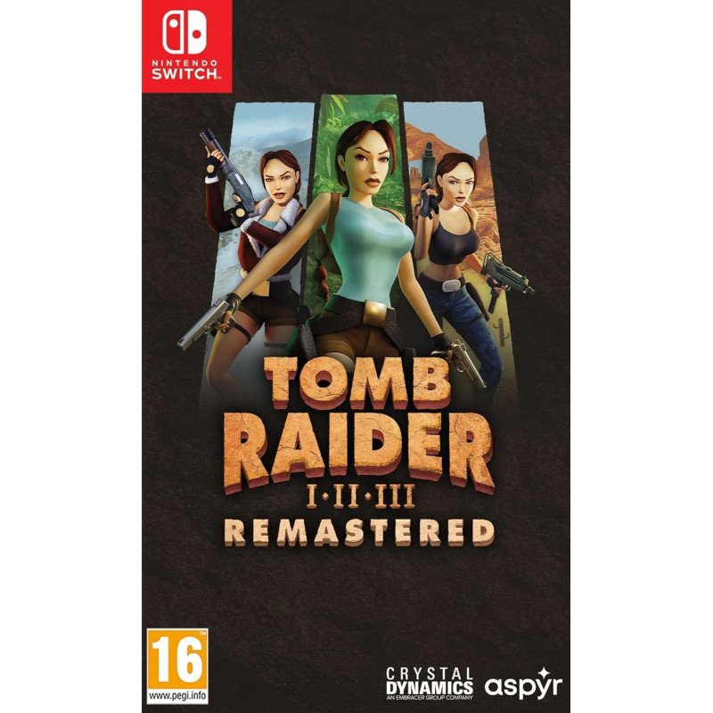 TOMB RAIDER I-III: REMASTERED NINTENDO SWITCH  NAUJAS