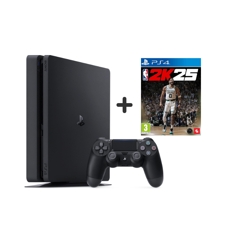 SONY PLAYSTATION 4 SLIM 500 GB + NBA 2K25