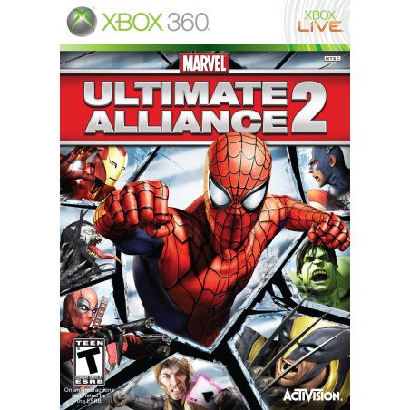 MARVEL ULTIMATE ALLIANCE 2 XBOX 360 naudotas