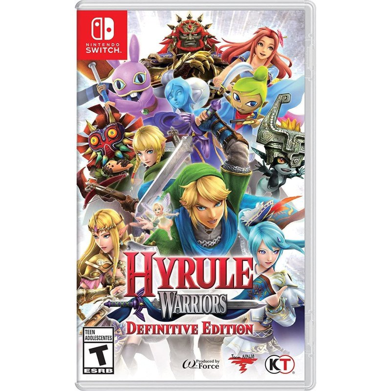 HYRULE WARRIORS: DEFINITIVE EDITION NINTENDO SWITCH naudotas