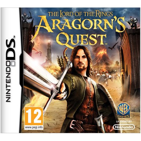 THE LORD OF THE RINGS: ARAGORN'S QUEST NINTENDO 3DS naudotas