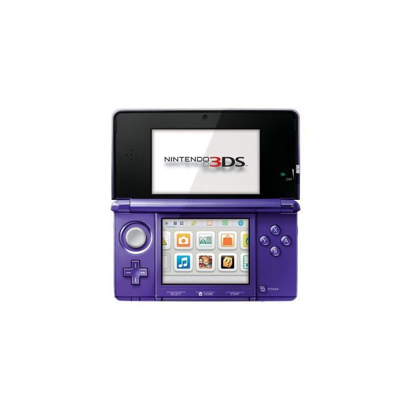 NINTENDO 3DS - MIDNIGHT PURPLE  KONSOLĖ ATRIŠTA