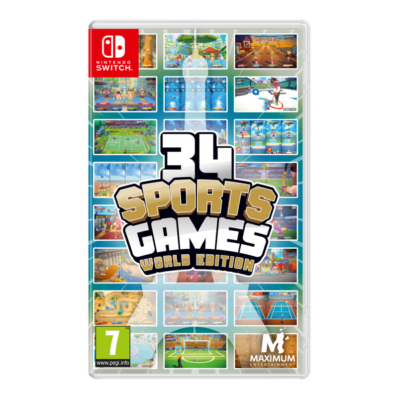 34 SPORTS GAMES - WORLD EDITION NINTENDO SWITCH NAUJAS