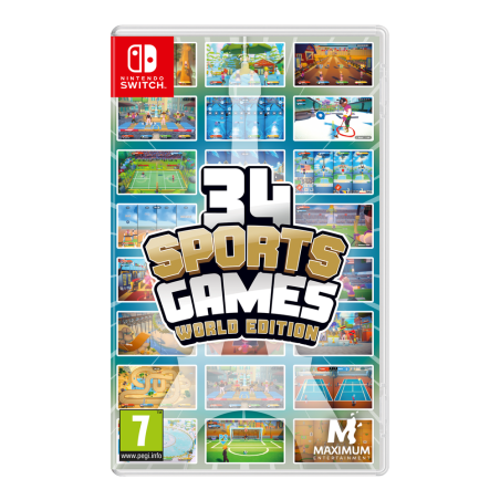 34 SPORTS GAMES - WORLD EDITION NINTENDO SWITCH NAUJAS