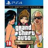 GRAND THEFT AUTO THE  TRILOGY GTA  PS4 naudotas