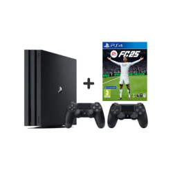 SONY PLAYSTATION 4 PRO SU DVIEM PULTELIAIS + FC 25