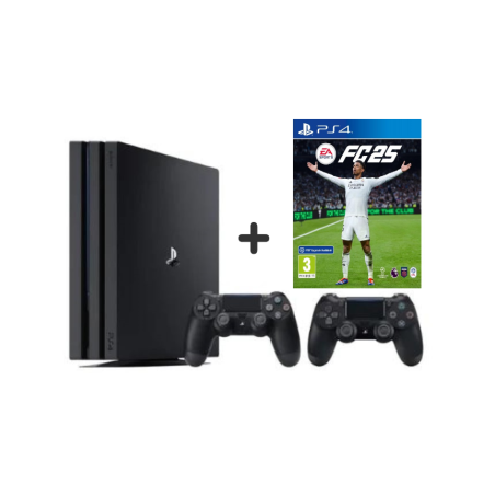 SONY PLAYSTATION 4 PRO SU DVIEM PULTELIAIS + FC 25