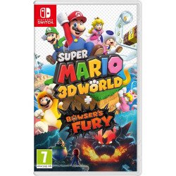 SUPER MARIO 3D WORLD + BROWSER'S FURY NINTENDO SWITCH naudotas