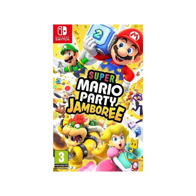 SUPER MARIO PARTY: JAMBOREE NINTENDO SWITCH NAUJAS