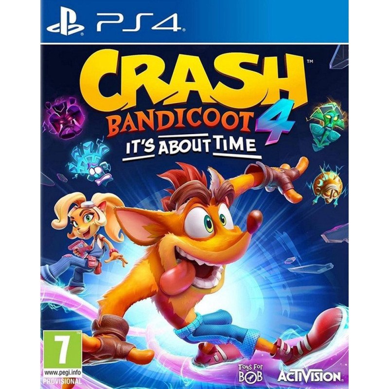 CRASH BANDICOOT 4 IT'S ABOUT TIME PS4 naudotas