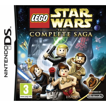 LEGO STAR WARS: THE COMPLETE SAGA NINTENDO DS naudotas