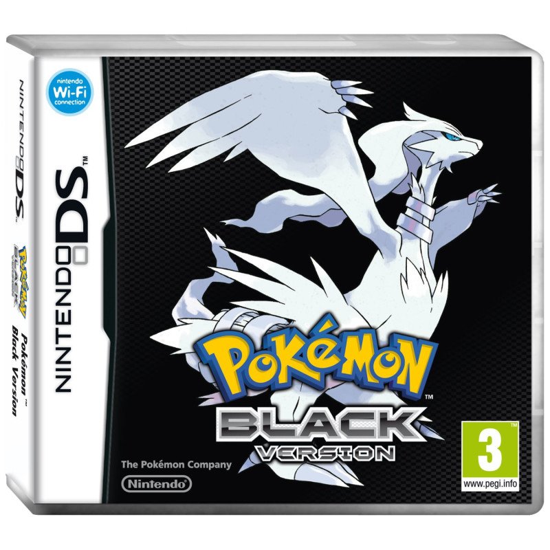 POKEMON BLACK VERSION NINTENDO DS naudotas