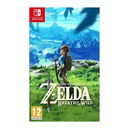 THE LEGEND OF ZELDA: BREATH OF THE WILD NINTENDO SWITCH naudotas