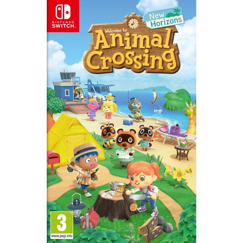 ANIMAL CROSSING: NEW HORIZONS NINTENDO SWITCH naudotas