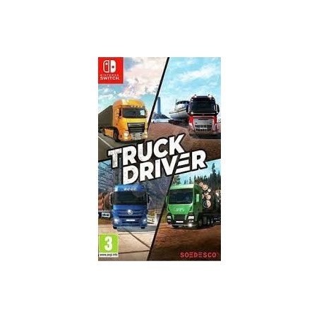 TRUCK DRIVER NINTENDO SWITCH naudotas