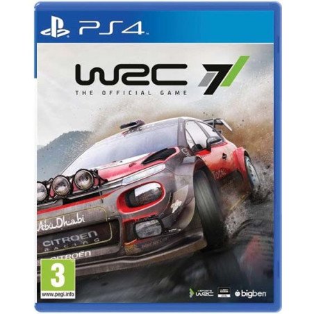 WRC 7 PS4 naudotas