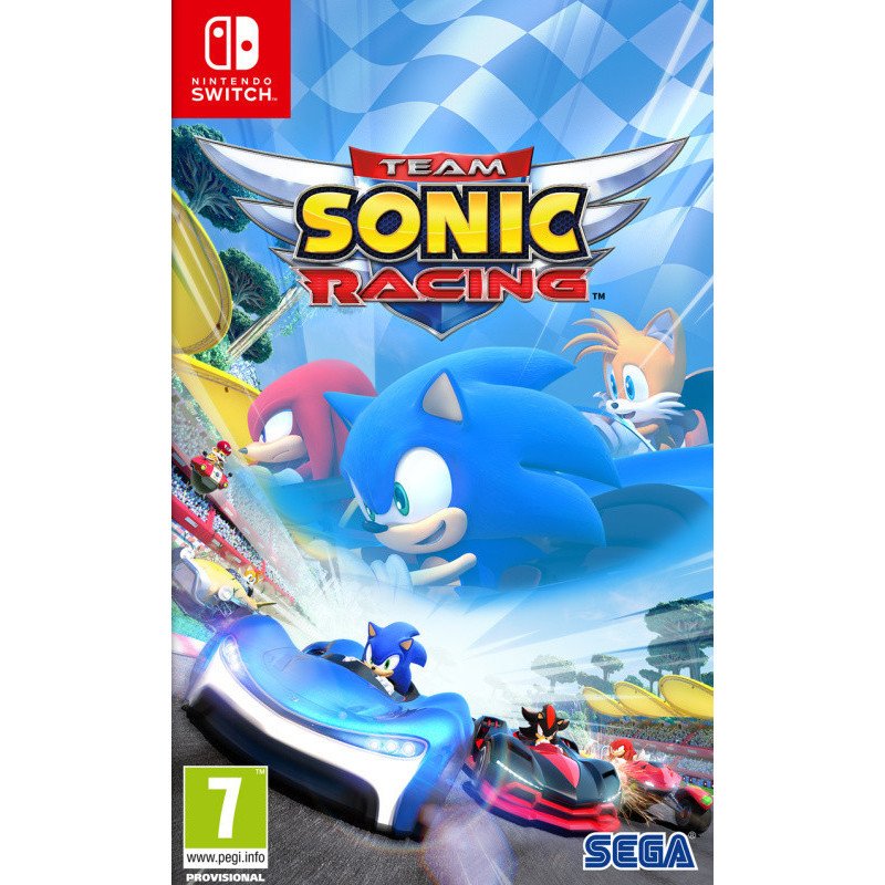 TEAM SONIC RACING NINTENDO SWITCH naudotas