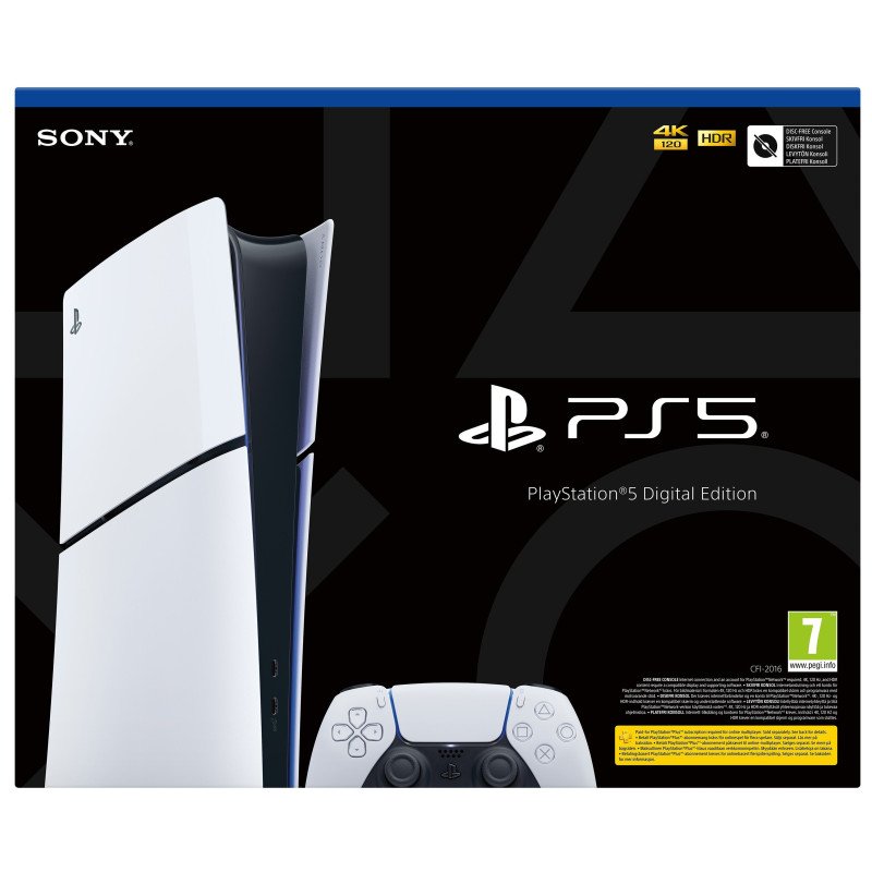 SONY PLAYSTATION 5 SLIM DIGITAL 1TB NAUDOTAS