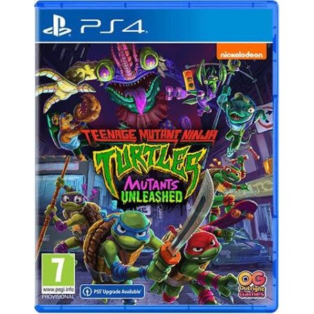 TEENAGE MUTANT NINJA TURTLES: MUTANTS UNLEASHED PS5 naudotas