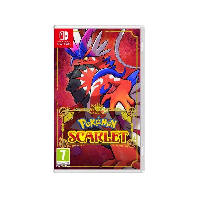POKEMON SCARLET NINTENDO SWITCH naudotas