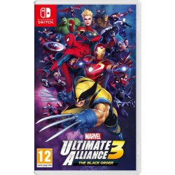 MARVEL ULTIMATE ALLIANCE 3: THE BLACK ORDER NINTENDO SWITCH naudotas