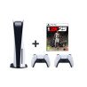 SONY PLAYSTATION 5 DISC 825 GB + NBA 2K25 + PAPILDOMAS PULTELIS