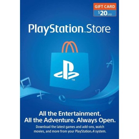 PlayStation Network Card 20 USD (USA) PSN Key UNITED STATES