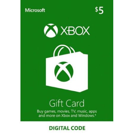 Xbox Live Gift Card 5 USD Xbox Live Key UNITED STATES