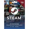 Steam Wallet Gift Card 50 USD Steam Key UNITED STATES