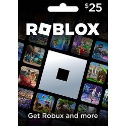 Roblox Card 25 USD Robux Key GLOBAL
