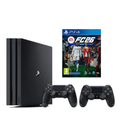 SONY PLAYSTATION 4 PRO SU DVIEM PULTELIAIS + FC 26