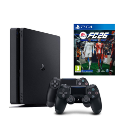 SONY PLAYSTATION 4 SLIM 500 GB SU DVIEM PULTELIAIS + FC 26
