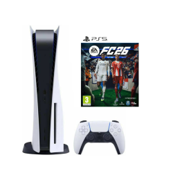 SONY PLAYSTATION 5 DISC + FC 26 ( ne naujas, bet geros būklės)