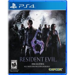 RESIDENT EVIL 6 PS4 naudotas