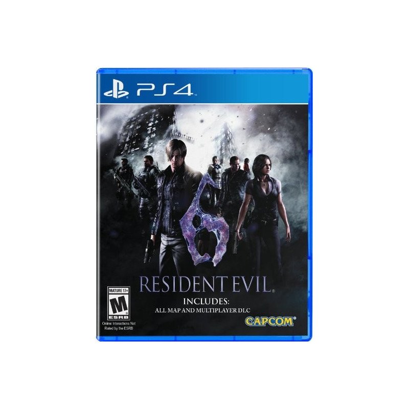 RESIDENT EVIL 6 PS4 naudotas