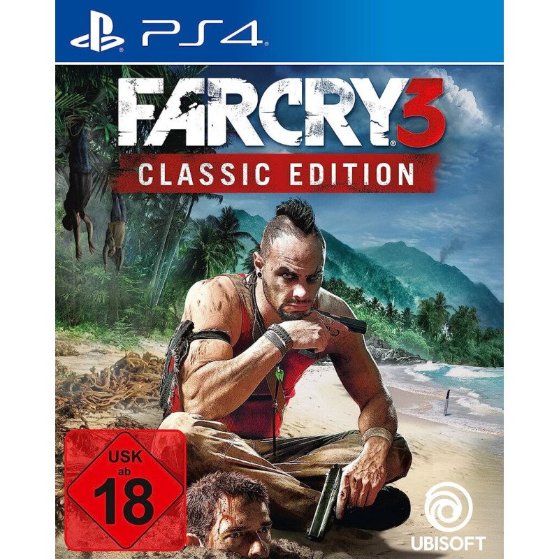 FAR CRY 3  CLASSIC EDITION PS4 naudotas