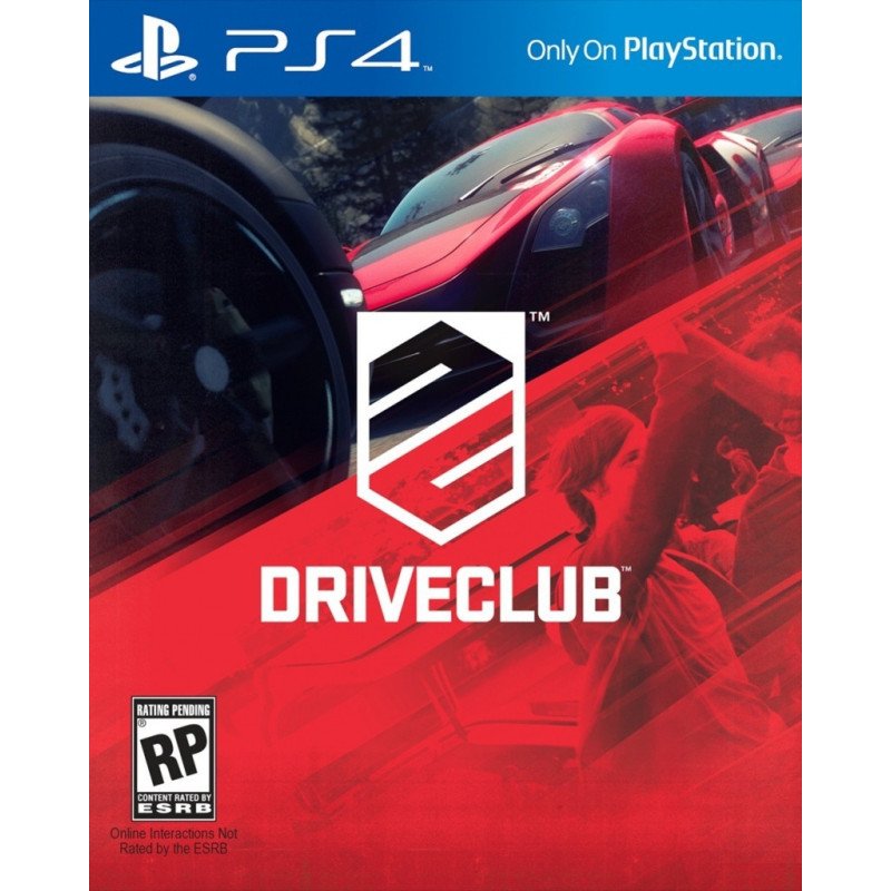 DRIVECLUB PS4 naudotas