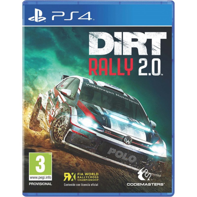 DIRT RALLY 2.0 PS4 naudotas