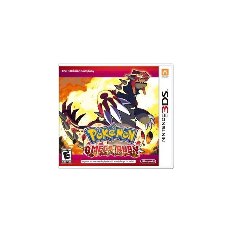POKEMON OMEGA RUBY NINTENDO 3DS naudotas